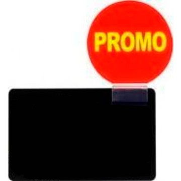 Evolis AC000006 Promotional Badge and Crystal Fixing Clip (Pack of 25)
