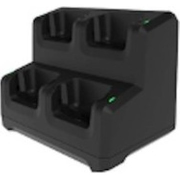 Zebra charging station, 4 slots, locking
