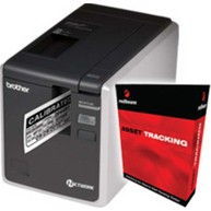 BROTHER MOBILE, PT9800PCN, DESKTOP BARCODE AND IDENTIFICATION PRINTER, LAMINATED LABEL PRINTER, REDBEAM, ASSET TRACKING, MOBILE EDITION, 1 USER image