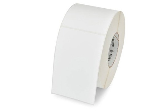 Zebra Z-Essentials 500D Labels 4x6in, Direct Thermal, Permanent Acrylic, Roll, White, Matte, 115 labels/roll