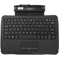 Companion Keyboard G2 - Bobcat, XSLATE B10, XSLATE D10 - Full travel tactile feedback keyboard - Spill-resistant - Touchpad supports two- and  three-figer gestures - Closes over the display glass like a laptop - Not compatible with Rotating Hand Strap - R image