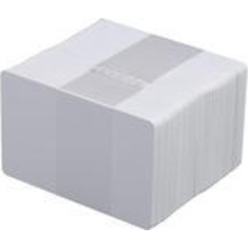EVOLIS, CONSUMABLES, WHITE PAPER 10 MIL CARD, TATTOO2 COMPATIBLE, 500 CARDS PER BOX, WRAPPED IN 100S, PRICED PER BOX