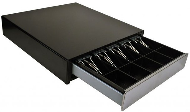 M-S Cash Drawer EP-125NKLPC-M-B-Y Cash Drawers