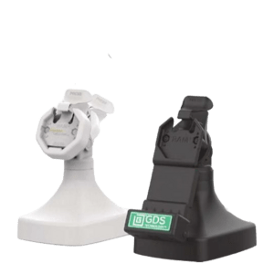 RAM Mounts GDS Uni-Conn Stand Docking Station - Rotatable & Tiltable - USB-C Connector - Rear Pogo Pads
