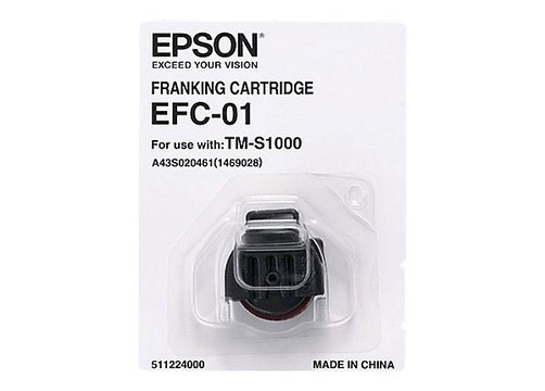 Franking cartridge, black