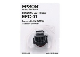 Franking cartridge, black image