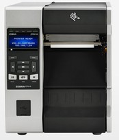 image Imprimante RFID industrielle Zebra ZT610 203 dpi, 4", Transfert thermique, Écran tactile couleur, Ethernet Gigabit, Bluetooth 4.0