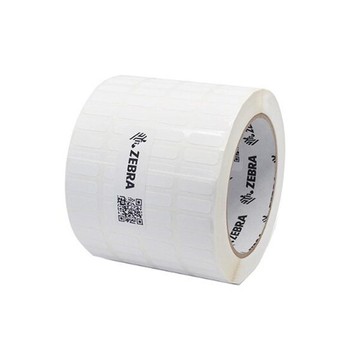 ZEBRA AIT, CONSUMABLES, LABEL, POLYIMIDE, 0.25X0.25IN (6.4X6.4MM); TT, Z-SUPREME 2100T, HIGH PERFORMANCE COATED, PERMANENT ADHESIVE, 3IN (76.2MM) CORE, 10402/ROLL, 1/BOX, PLAIN, PRICED PER BOX
