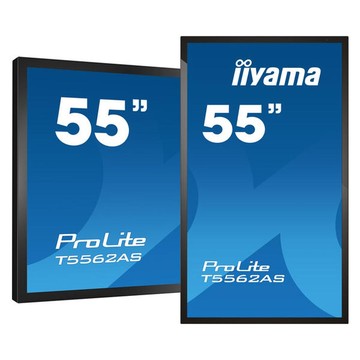 iiyama ProLite T5562AS-B1 Android, 138.6cm (54.6''), Projected Capacitive, 4K, black