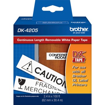 Étiquettes Brother DK4205