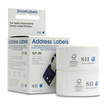 Seiko SLP-2RL, Address Label, White, 28mm x 89mm, 260 Labels