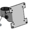 SpacePole SPV3301-FX-02 Accessories