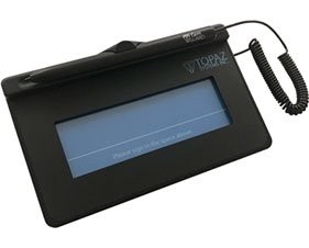 TOPAZ, SIGLITE LCD 1X5 BLUETOOTH, BACKLIT (WIRELESS) ELECTRONIC SIGNATURE PAD, WITH SOFTWARE, 2-YEAR FACTORY WARRANTY