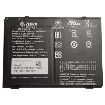 Zebra BTRY-ET5X-10IN1-02 Batteries