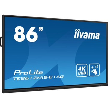 iiyama ProLite TE8612MIS-B1AG, 217.4 cm (85.6''), infrared, 4K, black