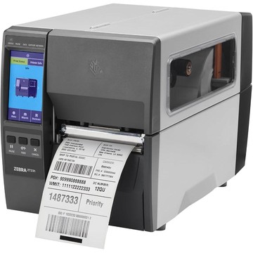 Zebra ZT231 Etikettendrucker Direkt-Thermal, 203 dpi, 305 mm/s, 4,3" Touchscreen, Abreißfunktion, Ethernet/BTLE/USB