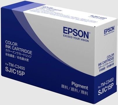 Cartridge CMY SJIC15P for Epson ColorWorks C3400