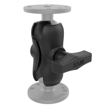 ZEBRA EVM, RAM DOUBLE SOCKET ARM, C SIZE SHORT