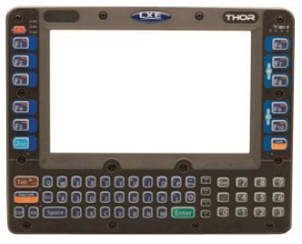 Front Panel: ANSI Keyboard with Cold Storage Touch Screen