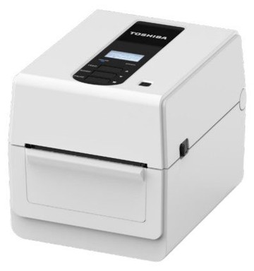 Toshiba BV410D-TS02 Barcode Printer, Direct Thermal, 300 dpi, Desktop, USB 2.0, Ethernet, Peeler