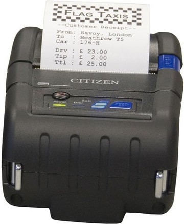 Citizen CMP-20II Mobile Label Printer Direct Thermal, 203 dpi, 80 mm/s, 58 mm, Bluetooth