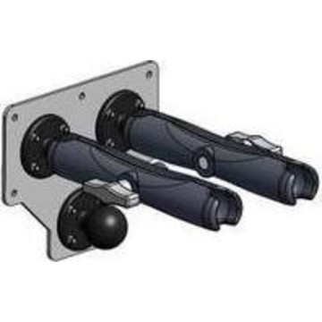 KIT, 3 BALL TRUCK PLATE WITH 2 LONG ARMS 231mm (9.1)