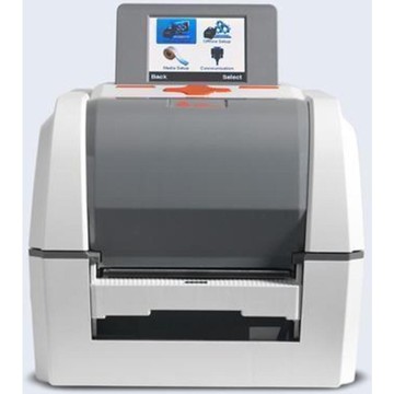 AVERY DENNISON, 4" THERMAL TRANSFER/DIRECT DESKTOP PRINTER WITH PEEL ON-DEMAND, 203 DPI PRINTHEAD, SERIAL/USB/ETHERNET PORTS, REAL TIME CLOCK,