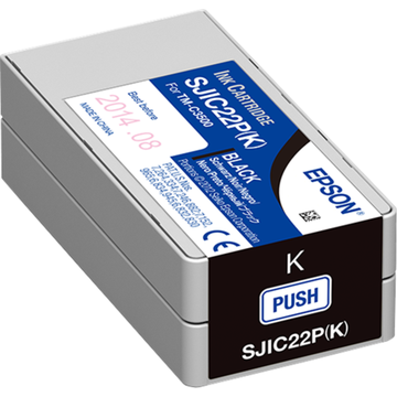 Cartridge Black SJIC22P(K) to Epson ColorWorks C3500