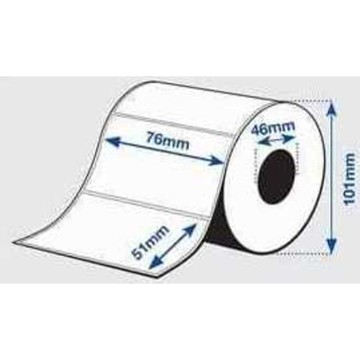 Epson label roll, normal paper, 76x51mm