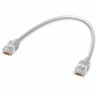 Ubiquiti UniFi Cat.6 Patch Network Cable - 5.91", White; Translucent - 24 Packs image