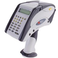 AVERY DENNISON, 2" THERMAL DIRECT HANDHELD PRINTER WITH INTEGRATED KEYPAD, NO SCANNER, 10 STANDARD LABEL FORMATS, BATTERY, BATTERY CHARGER image