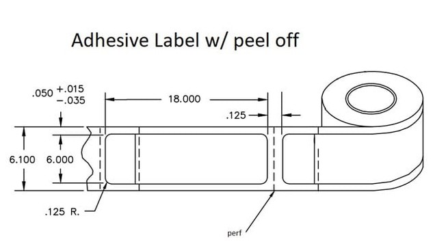 Honeywell 81001559 Labels