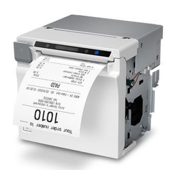 Epson EU-m30 (001) Kiosk Receipt Printer 203 x 203 dpi, 250 mm/s, USB 2.0, Serial, NFC, Partial-cut cutter