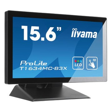 iiyama ProLite T16XX, 39.6 cm (15,6''), Projected Capacitive, 10 TP, Full HD, USB, kit (USB), black