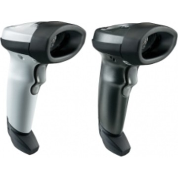 Scanner de code-barres 1D Zebra LI2208, portable, blanc, câble USB blindé (CBA-U21-S07ZAR), USB/RS232/RS485/Keyboard Wedge