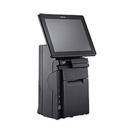 Posiflex, Hs6510 AIO, 10-inch projected capacitive touchscreen, Intel Core I3 7100u, 4 GB DDR3, 128 GB SSD, no operating system, with MSR image