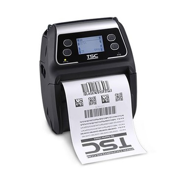 TSC Alpha-4L Mobile Printer LCD, 32MB DRAM, 16MB Flash, 203dpi, Linerless Kit, USB/Wi-Fi