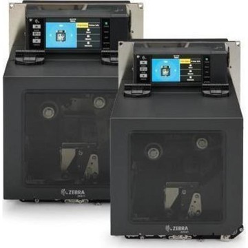Zebra ZE521 RH Printer, 12 dots/mm (300 dpi), disp. (colour), RFID, ZPL, USB, RS232, BT, Ethernet, Dual-IF