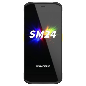 M3Mobile SM24W Imager portátil 2D, Wi‑Fi 6E, IP67, MIL‑STD 810H, Batería extraíble de 4000 mAh, NFC