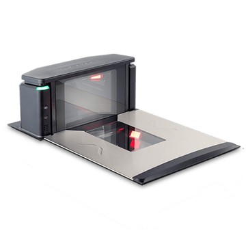 Datalogic Magellan 9550i Fixed Barcode Scanner Adaptive Scale, Scanner Only, Medium Platter, Flip-up Produce Rail, Shelf Mount