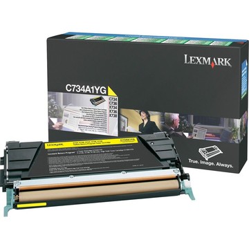 Lexmark C734A1YG Toners