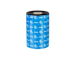 Zebra 04800BK22045 Performance Resin Ribbon 4800 220mm x 450m image