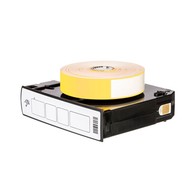 Zebra Z-Band Direct Wristband Adult, 1" x 11", Yellow, Direct thermal, Polypropylene, Adhesive closure image