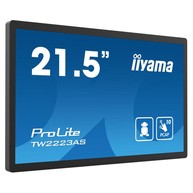 iiyama ProLite TW2223AS-B2, 24/7, 54.6cm (21.5''), Projected Capacitive, 10 TP, Full HD, USB, BT, Ethernet, Wi-Fi, eMMC, Android, GMS, black image