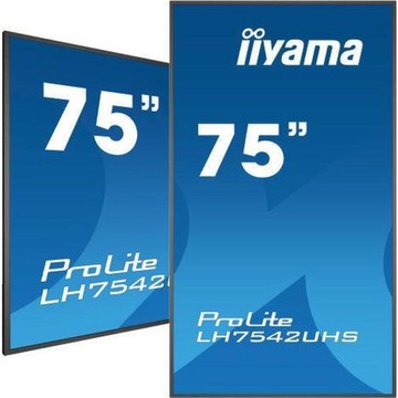 iiyama ProLite LH7542UHS-B3, 189.2cm (74.5''), black