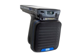 Android 13 (GMS), UHF RFID (North America), GSM/LTE, 2D Imager, 802.11a/b/g/n/ac/d/e/h/i/k/r/v/w,ax, Bluetooth, Camera, 4GB/64GB, 9000mAh battery, charging AC adapter, US plug, USB-C cable image