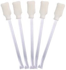 Datacard Cleaning Swab (5 Pack) (Isopropanol saturated cleaning swabs for cleaning debris & dust from printheads & hard to reach